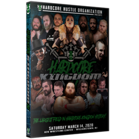 H2O Wrestling DVD March 14, 2020 "Hardcore Kingdom 4" - Williamstown, NJ 