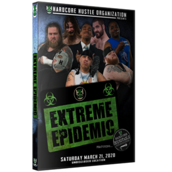 H2O Wrestling DVD March 21, 2020 "Extreme Epidemic" - Williamstown, NJ