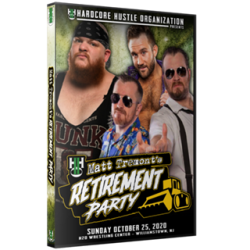 H2O Wrestling DVD October 25, 2020 "Matt Tremont's Retirement Party" - Williamstown, NJ H2O Wrestling DVD October 25, 2020 "Matt Tremont's Retirement Party" - Williamstown, NJ