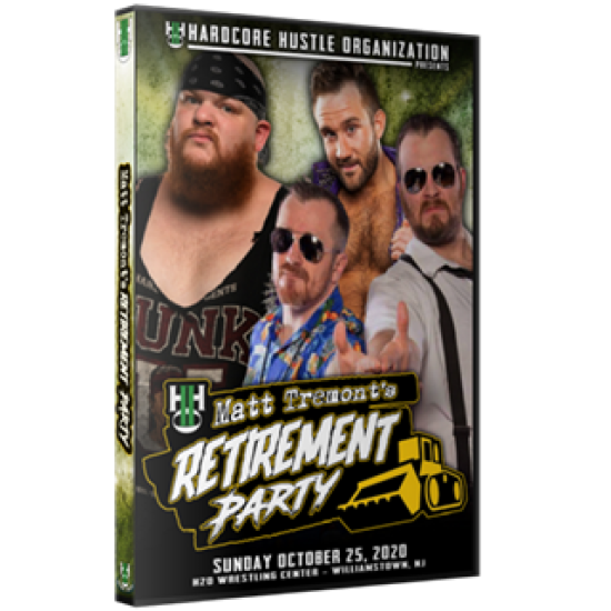 H2O Wrestling DVD October 25, 2020 "Matt Tremont's Retirement Party" - Williamstown, NJ