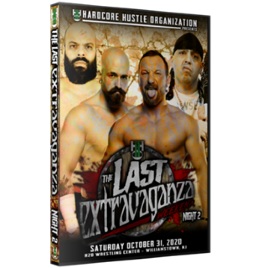 H2O Wrestling DVD October 31, 2020 "The Last Extravaganza: Night 2" - Williamstown, NJ