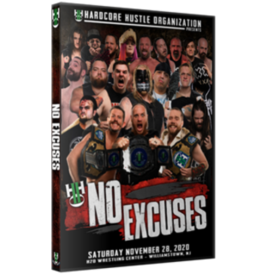 H2O Wrestling DVD November 28, 2020 "No Excuses" - Williamstown, NJ