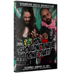 H2O Wrestling DVD January 23, 2021 "You Shouldn't Have Done That" - Williamstown, NJ H2O Wrestling DVD January 23, 2021 "You Shouldn't Have Done That" - Williamstown, NJ