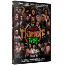 H2O Wrestling DVD February 20, 2021 "Heir To Thy Throne" - Williamstown, NJ  H2O Wrestling DVD February 20, 2021 "Heir To Thy Throne" - Williamstown, NJ
