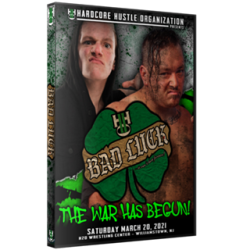 H2O Wrestling DVD March 20, 2021 "Bad Luck" - Williamstown, NJ H2O Wrestling DVD March 20, 2021 "Bad Luck" - Williamstown, NJ