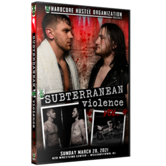 H2O Wrestling DVD "Subterranean Violence: Volume 9: The Showcase" - Williamstown, NJ