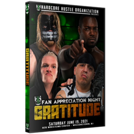 H2O Wrestling DVD June 19, 2021 "Gratitude" - Williamstown, NJ