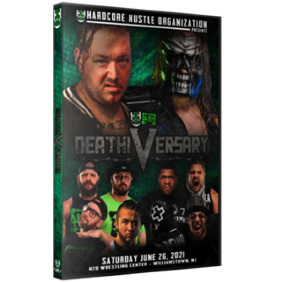 H2O Wrestling DVD June 26, 2021 "DEATHiVERSARY" - Williamstown, NJ
