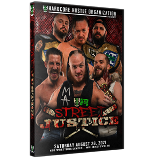 H2O Wrestling DVD August 28, 2021 "Street Justice" - Williamstown, NJ