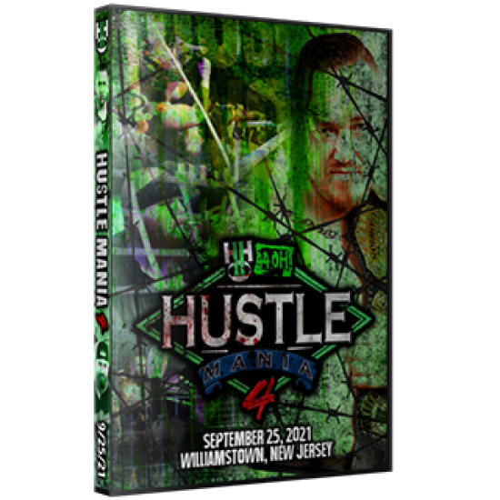 H2O Wrestling DVD September 25, 2021 "Hustlemania 4" - Williamstown, NJ