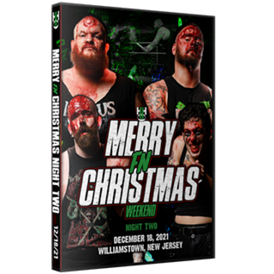 H2O Wrestling DVD December 18, 2021 "Merry F'n Christmas: Night 2" - Williamstown, NJ