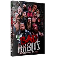 H2O Wrestling DVD March 25, 2022 "Bad Habits" - Williamstown, NJ H2O Wrestling DVD March 25, 2022 "Bad Habits" - Williamstown, NJ