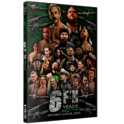 H2O Wrestling DVD June 25, 2022 "6 F'N Years - Night 1" - Williamstown, NJ H2O Wrestling DVD June 25, 2022 "6 F'N Years - Night 1" - Williamstown, NJ