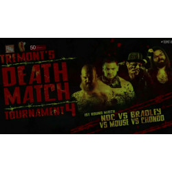 H2O Wrestling DVD October 29, 2023 "Tremont's Deathmatch Tournament 4" - Williamstown, NJ H2O Wrestling DVD October 29, 2023 "Tremont's Deathmatch Tournament 4" - Williamstown, NJ