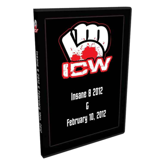 ICW DVD January 20 & February 10, 2012  "Insane 8" - Milwaukee, WI