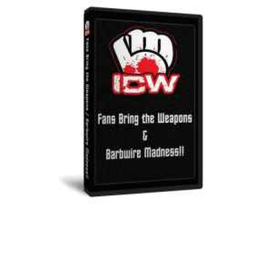 ICW DVD March 26, 2010 "FBTW" & April 8, 2010 "Barbed Wire Madness" - Milwaukee, WI