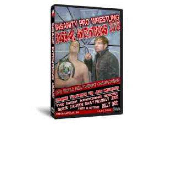 IPW DVD November 1, 2008 "Insane Intentions '08" - Indianapolis, IN