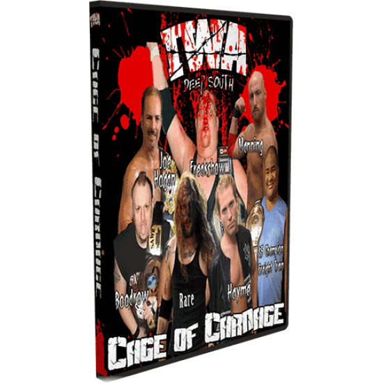IWA Deep South DVD March 16, 2013 "Cage Of Carnage" - Sylacauga, AL