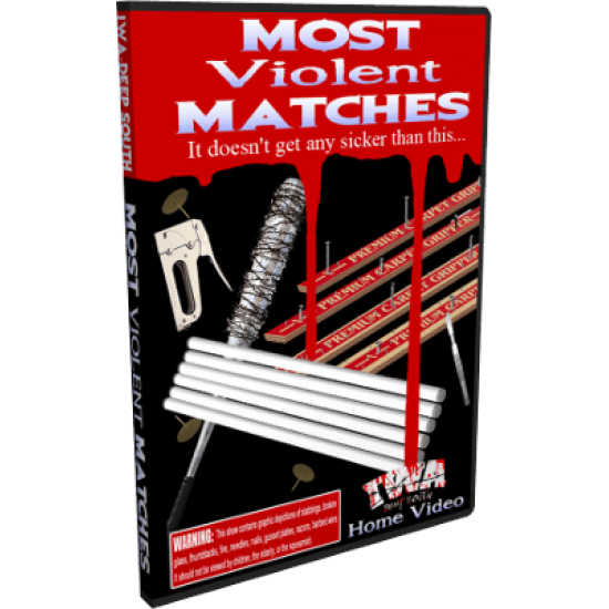 IWA Deep South DVD "Most Violent Matches"