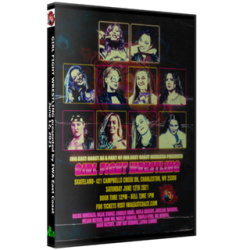 IWA East Coast DVD June 12, 2021 "Girl Fight Wrestling" - Charleston, WV  IWA East Coast DVD June 12, 2021 "Girl Fight Wrestling" - Charleston, WV