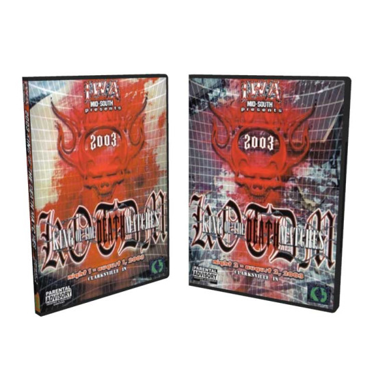 IWA Mid-South DVD August 1 & 2, 2003 "2003 King Of The Death Matches" - Clarksville, IN