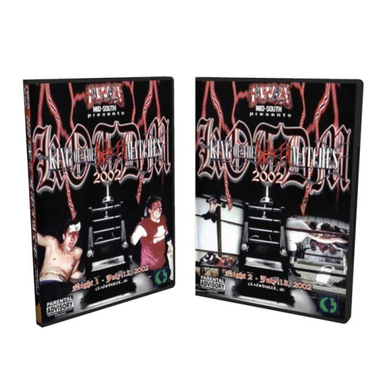 IWA Mid-South DVD July 12 & 13, 2002 "King of the Death Matches '02" - Clarksville, IN