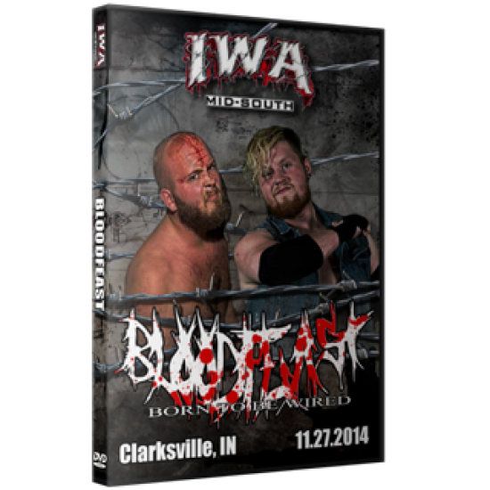 IWA Mid-South DVD November 27, 2014 "Bloodfeast" - Clarksville, IN 