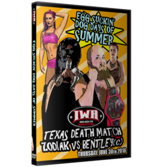 IWA Mid-South DVD June 30, 2016 "The Sucking Dog Days of Summer" - Clarksville, IN 