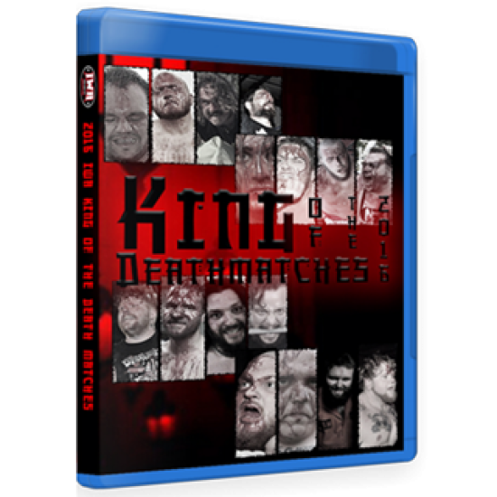 IWA Mid-South Blu-ray/DVD August 6, 2016 "King of the Death Matches 2016" - New Albany, IN 