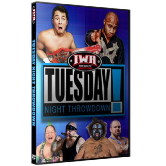 IWA Mid-South DVD August 30, 2016 "Tuesday Night Throwdown" - Clarksville, IN 