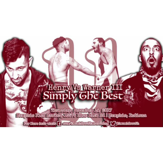 IWA Mid-South December 14, 2017 "Simply The Best 11" - Memphis, IN (Download)