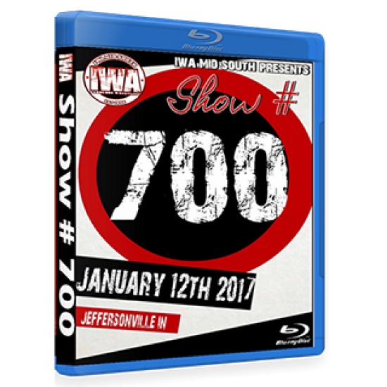 IWA Mid-South Blu-ray/DVD January 12, 2017 "700th Show" - Jeffersonville, IN 