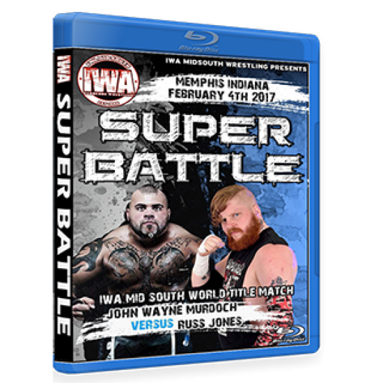 IWA Mid-South Blu-ray/DVD February 4, 2017 "Super Battle" - Memphis, IN