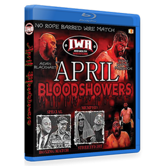 IWA Mid-South Blu-ray/DVD April 29, 2017 "April Bloodshowers" - Memphis, IN 