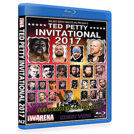 IWA Mid-South Blu-ray/DVD September 15, 2017 "Ted Petty Invitational 2017: Night 2" - Jeffersonville, IN 