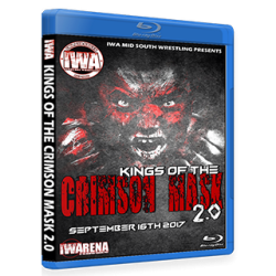 IWA Mid-South Blu-ray/DVD September 16, 2017 "Kings of the Crimson Mask 2.0" - Memphis, IN  IWA Mid-South Blu-ray/DVD September 16, 2017 "Kings of the Crimson Mask 2.0" - Memphis, IN