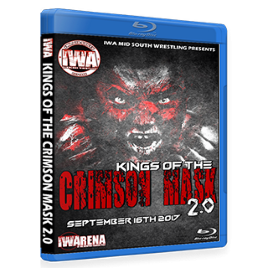 IWA Mid-South Blu-ray/DVD September 16, 2017 "Kings of the Crimson Mask 2.0" - Memphis, IN 
