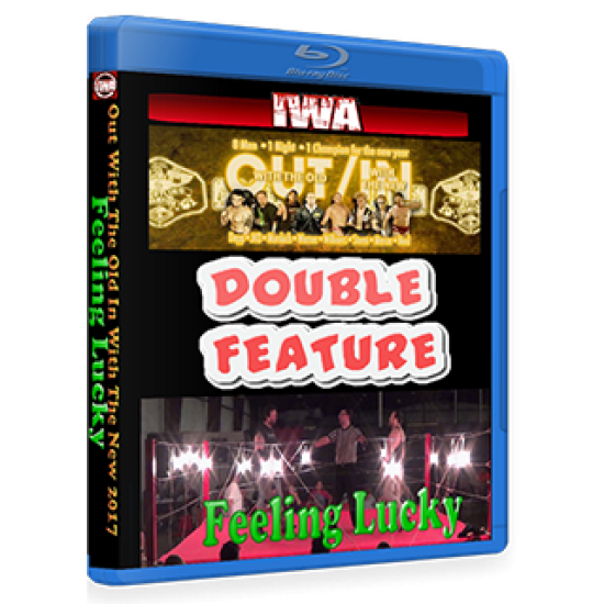 IWA Mid-South Blu-ray/DVD January 5 & October 14, 2017 "Out With the Old, In With the New 2017 & Feelin Lucky" - Jeffersonville & Memphis, IN