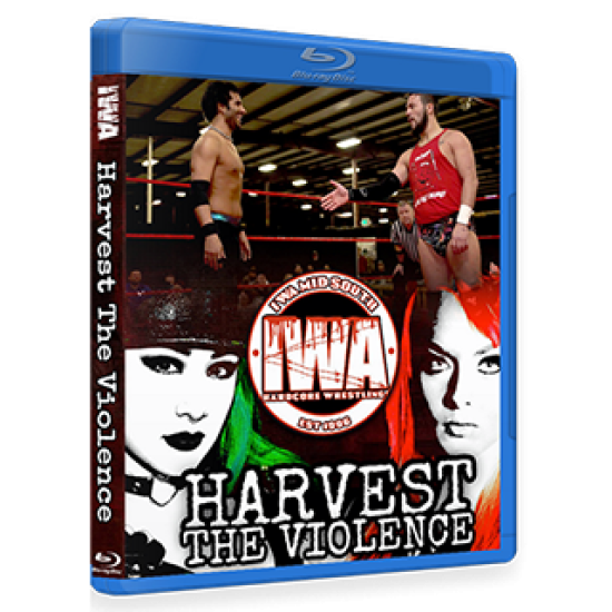 IWA Mid-South Blu-ray/DVD November 16, 2017 "Harvest The Violence" - Memphis, IN 