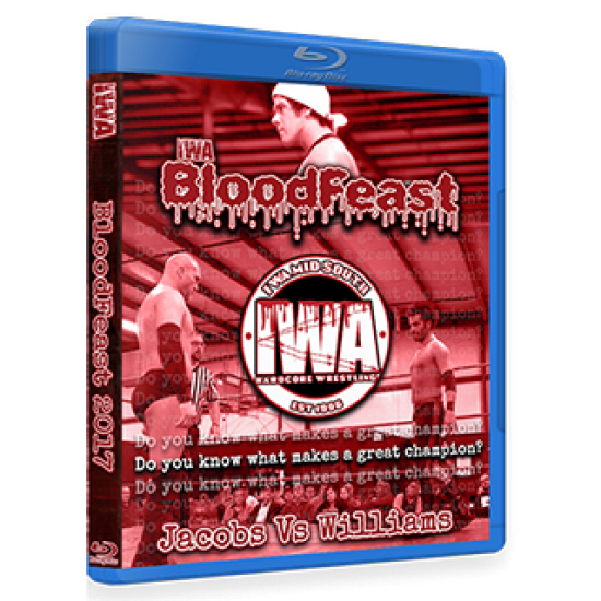 IWA Mid-South Blu-ray/DVD November 23, 2017 "Bloodfeast 2017" - Memphis, IN 