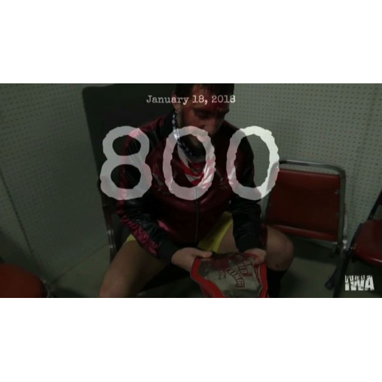 IWA Mid-South January 18, 2018 "800th Show" - Memphis, IN (Download)