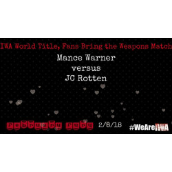 IWA Mid-South February 8, 2018 "February Fury" - Memphis, IN (Download) IWA Mid-South February 8, 2018 "February Fury" - Memphis, IN (Download)