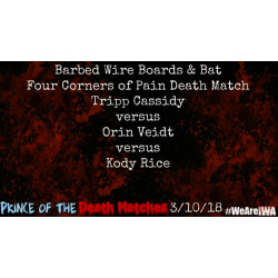 IWA Mid-South March 10, 2018 "Prince Of The Death Matches 2018" - Memphis, IN (Download) IWA Mid-South March 10, 2018 "Prince Of The Death Matches 2018" - Memphis, IN (Download)