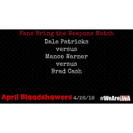 IWA Mid-South April 26, 2018 "April BloodShowers 2018" - Memphis, IN (Download) IWA Mid-South April 26, 2018 "April BloodShowers 2018" - Memphis, IN (Download)