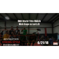IWA Mid-South June 22, 2018 "Revolution Strong Style Tournament 2018" - Memphis, IN (Download) IWA Mid-South June 22, 2018 "Revolution Strong Style Tournament 2018" - Memphis, IN (Download)