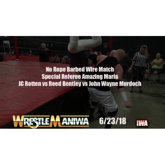 IWA Mid-South June 23, 2018 "Wrestlemaniwa" - Memphis, IN (Download)