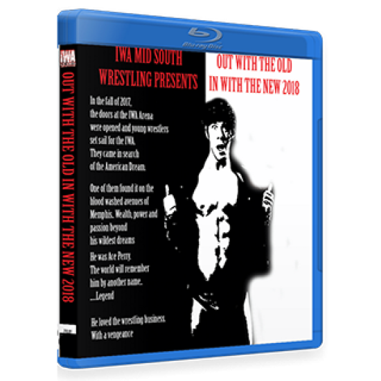 IWA Mid-South Blu-ray/DVD January 4, 2018 "Out With the Old, In With the New 2018" - Memphis, IN