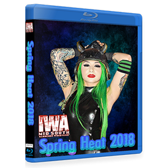 IWA Mid-South Blu-ray/DVD April 12, 2018 "Spring Heat" - Memphis, IN