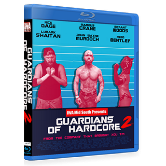 IWA Mid-South Blu-ray/DVD July 6, 2018 "Guardians Of Hardcore 2" - Memphis, IN