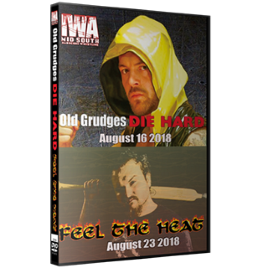 IWA Mid-South DVD August 16 & 23, 2018 "Old Grudges Die Hard & Feel The Heat" - Memphis, IN